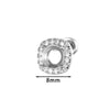 Jewelry Ear Nail Accessories Stainless Steel Polish Titanium Steel Drilling Position Pin Screw Screw Rod