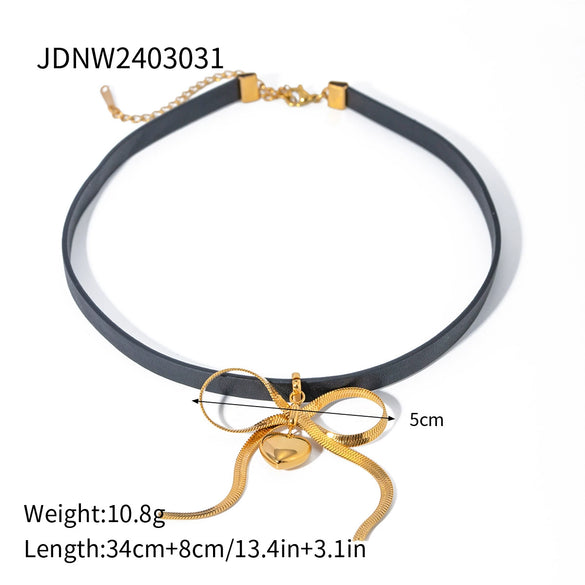 Jewelry Earrings Stainless Steel Bow Style Electroplated