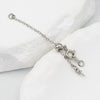Jewelry Extension Chain Gold Plated Peach Heart Pendant Electroplating