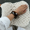 Jewelry Fashionable Retro Resin Asymmetrical Polygonal Elastic Handmade Bracelet