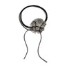 Jewelry Flannel Wax Line Pull Multilayer Tassel Flower Diamond Retro Necklace