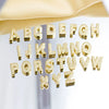 Jewelry Gemstone Letter Electroplated Copper Necklace