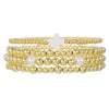 Jewelry Geometric Pearl Ccb Shell Handmade Bracelet