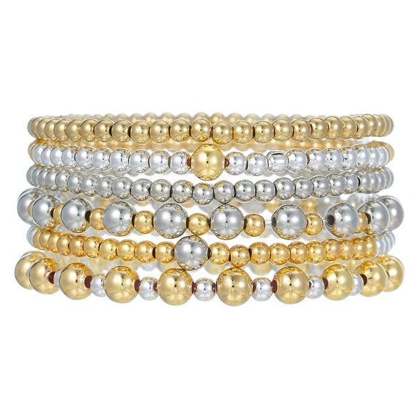 Jewelry Geometric Pearl Ccb Shell Handmade Bracelet