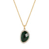 Jewelry Geometric Wings Microinlaid Cubic Zircon Women's Multicolor Necklace Ball Chain Mixed Gem Inlay Diamond Style