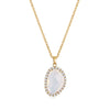 Jewelry Geometric Wings Microinlaid Cubic Zircon Women's Multicolor Necklace Ball Chain Mixed Gem Inlay Diamond Style