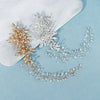 Jewelry Hair Comb Pearl Hollow Flower Retro Handmade Women's