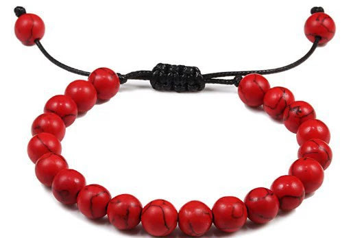 Jewelry Handmade Beaded Woven Bracelet Agate Geometric Unisex