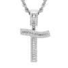 Jewelry Hip Hop Pendant Copper Micropaved Zircon Letters Numbers Text Necklace