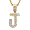 Jewelry Hip Hop Pendant Copper Micropaved Zircon Letters Numbers Text Necklace