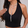 Jewelry Hip Hop Snake Bone Chain Geometric Pattern Copper Electroplating Necklace