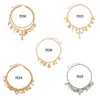 Jewelry Hip Hop Style Geometric Alloy Rhinestone Pendant Clavicle Chain With Electroplating