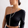 Jewelry Hiphop Metal Style Multilayer Necklace Copper Geometric Ochain Electroplating For Women