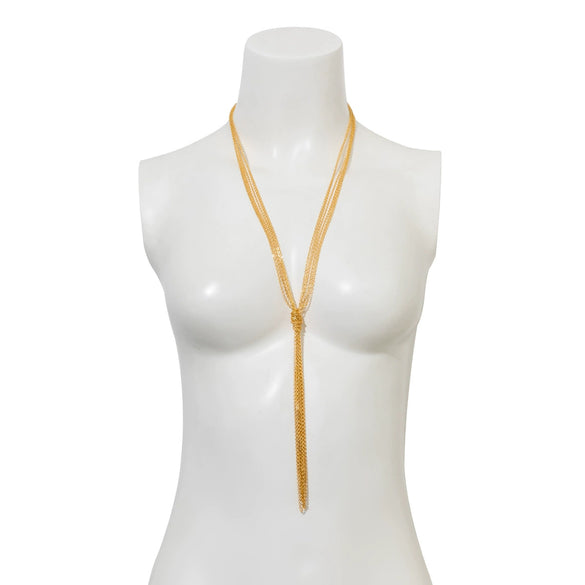 Jewelry Hiphop Metal Style Multilayer Necklace Copper Geometric Ochain Electroplating For Women