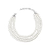 Jewelry Imitation Pearl Beaded Tassel Geometric Anklet For Women