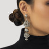Jewelry Imitation Pearl Metal Geometric Handmade Women's Earrings