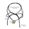 Jewelry Imitation Pearl Organic Glass Heart Bow Style Clavicle Chain Women's Necklace