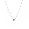 Jewelry Ins Cold Style Simple Allmatch Necklace Copper Peach Heart Simple Clavicle Necklace