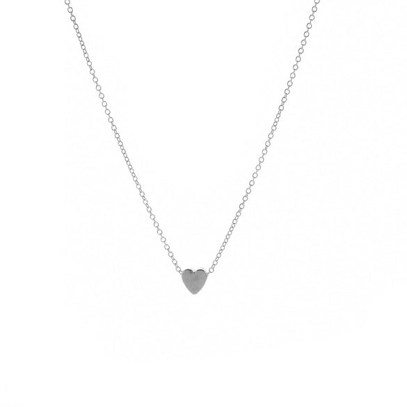 Jewelry Ins Cold Style Simple Allmatch Necklace Copper Peach Heart Simple Clavicle Necklace