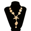 Jewelry Iron Animal Zodiac Style Starfish Conch Scallop Pendant Necklace And Earrings Electroplating For Women