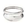 Jewelry Iron Arc Plain Multi Layer Simple Electroplated Bracelet