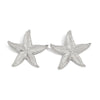 Jewelry Iron Exaggerated Geometric Stars Earrings Electroplating