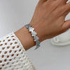 Jewelry Iron Starfish Shell Open Bracelet Electroplating