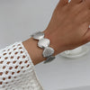 Jewelry Iron Starfish Shell Open Bracelet Electroplating