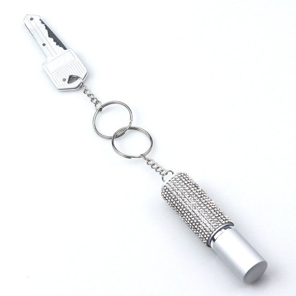 Jewelry Key Knife Keychain Perfume Spray Bag Pendant Alloy Set