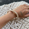 Jewelry Literary Retro Stacked Specialshaped Elastic Bracelets For Women Handmade Resin Geometric