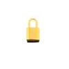 Jewelry Lock Pendant Stainless Steel Vacuum Colorpreserving 18K Gold Plated Diy Jewelry Accessories