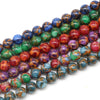 Jewelry Loose Beads Colored Stone Round Polishing