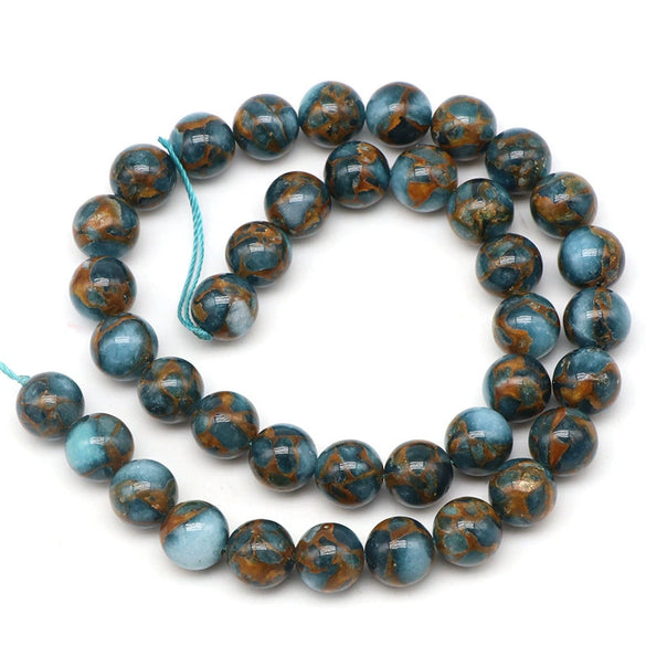Jewelry Loose Beads Colored Stone Round Polishing