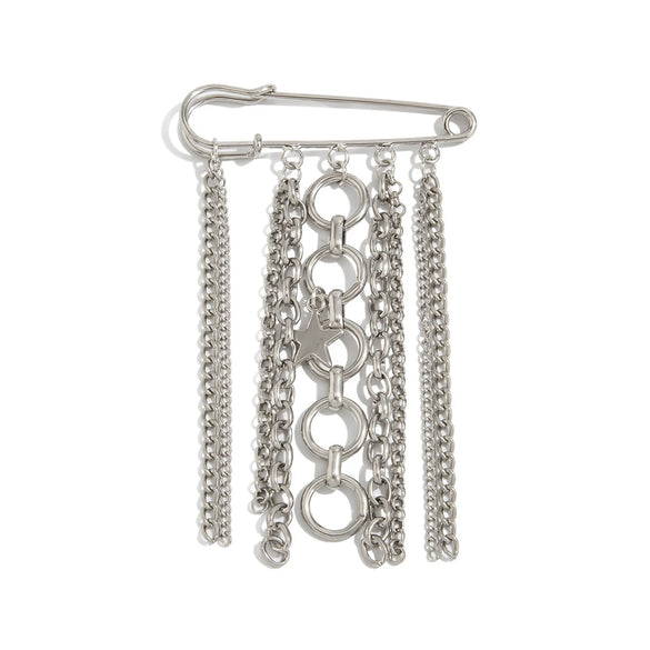 Jewelry Love Heartshaped Pendant Pants Chain Iron Copperclad Chain Alloy Women's