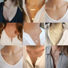 Jewelry Lucky 8 Sequins Multilayer Chain Pearl Long Rhinestone Combination Suit Short Necklace Wholesale
