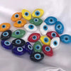 Jewelry Making Accessories Glass Glazed Colorful Turkish Eye Pattern Necklace Bracelet