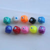Jewelry Making Accessories Glass Glazed Square Oildropping Eye Pattern Necklace Bracelet