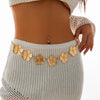 Jewelry Marine Style Starfish Waist Chain Body Chain Iron Imitation Pearl