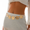 Jewelry Marine Style Starfish Waist Chain Body Chain Iron Imitation Pearl
