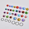 Jewelry Material Plastic Resin Dripping Glue Baroque Crystal Eyes Hemp Wreath Sparkling Accessories