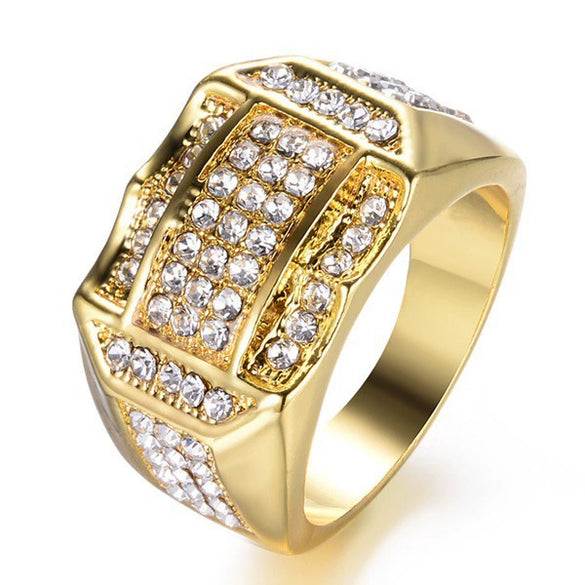 Jewelry Men's Ring Alloy Electroplating