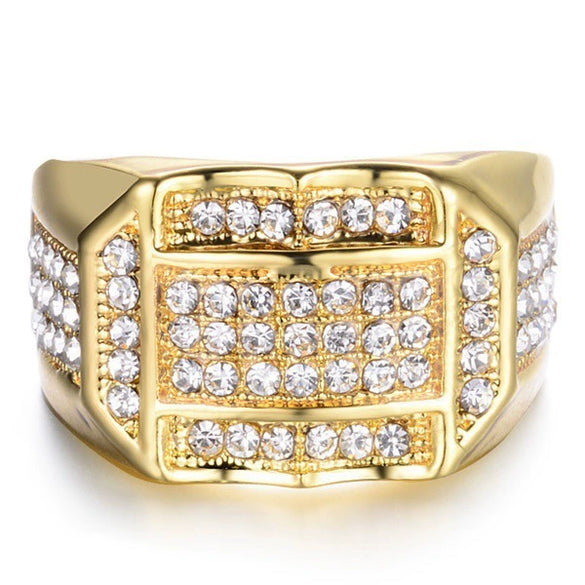 Jewelry Men's Ring Alloy Electroplating