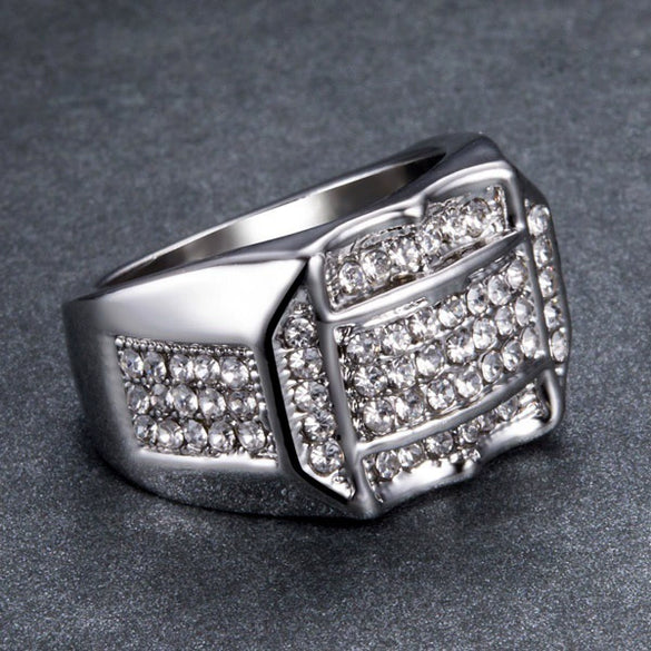 Jewelry Men's Ring Alloy Electroplating