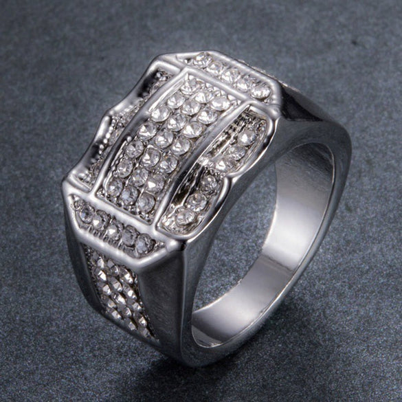 Jewelry Men's Ring Alloy Electroplating