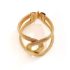 Jewelry Metal Adjustable Open Punk Geometric Electroplated Bracelet