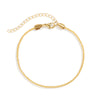 Jewelry Metal Anklet Copper Wave Style