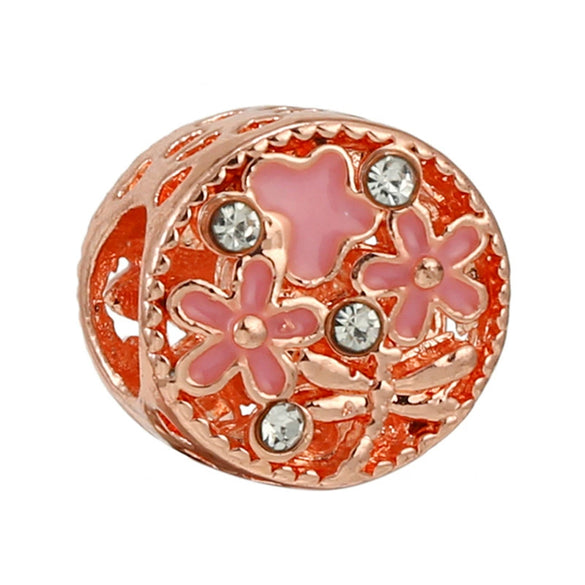 Jewelry Metal Beaded Pendant Bracelet Accessories With Totem Pattern And Electroplating Treatment
