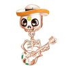 Jewelry Metal Beaded Pendant Bracelet Accessories With Totem Pattern And Electroplating Treatment