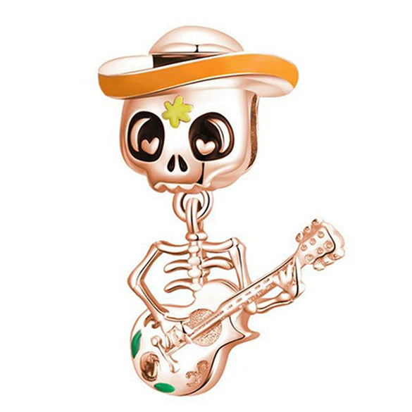 Jewelry Metal Beaded Pendant Bracelet Accessories With Totem Pattern And Electroplating Treatment
