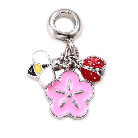 Jewelry Metal Beaded Pendant Necklace And Bracelet With Totem Pattern Electroplating Luxury Original Design Diy Accessories Wholesale